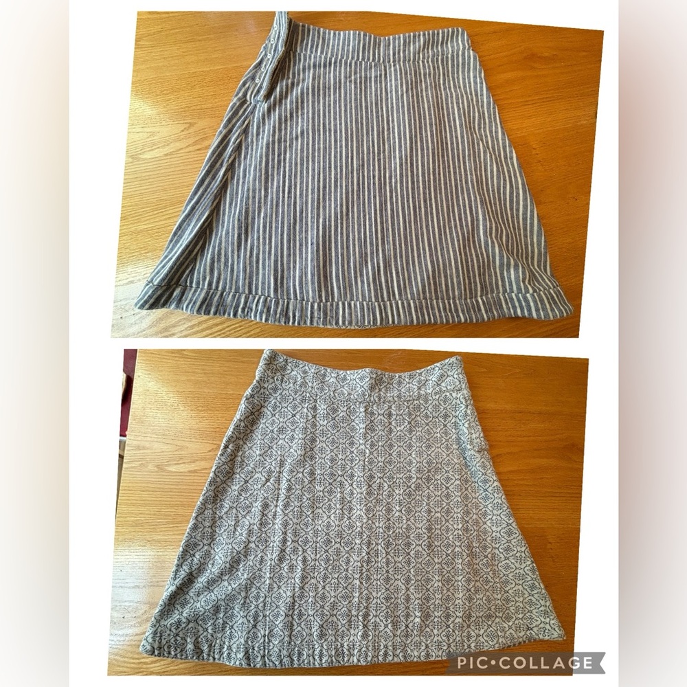 White Stuff Reversible Cotton Skirt